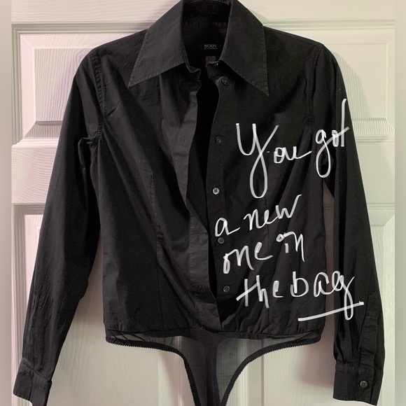 Victoria’s Secret Moda Int’l Blouse Bodysuit - Picture 1 of 5